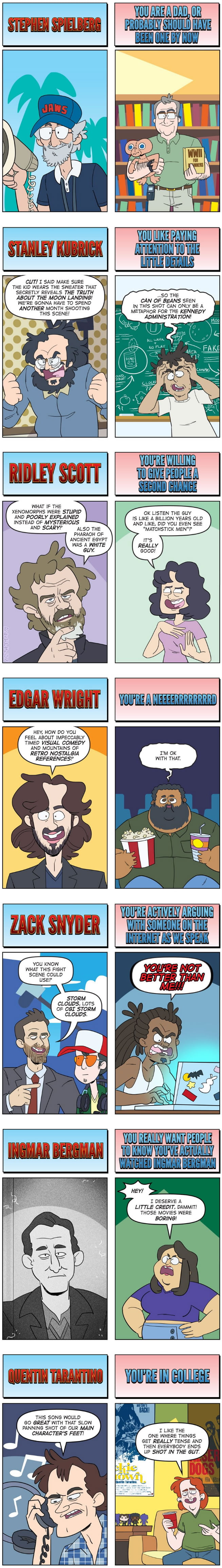 What your favorite movie director says about you 9GAG