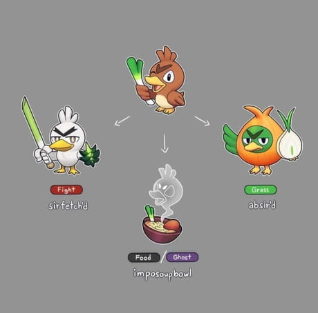 Farfetch'd evolutions - 9GAG