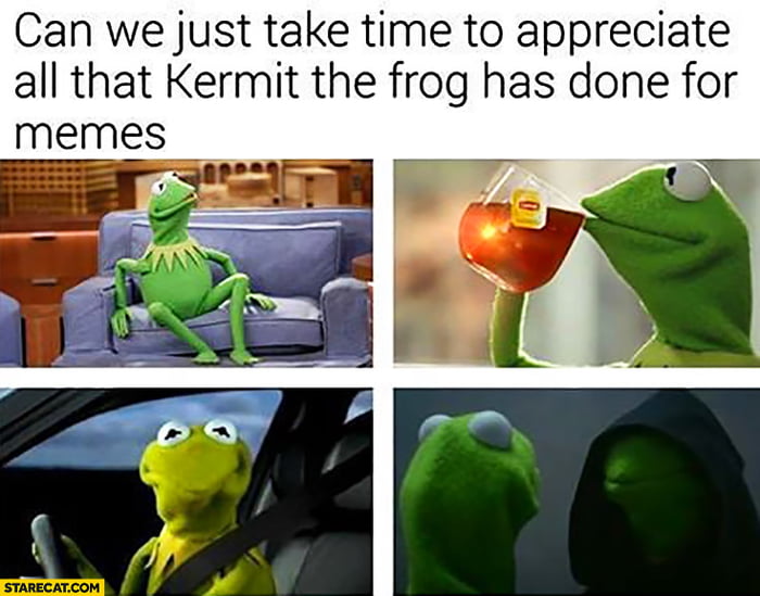 Show me your best Kermit memes - 9GAG