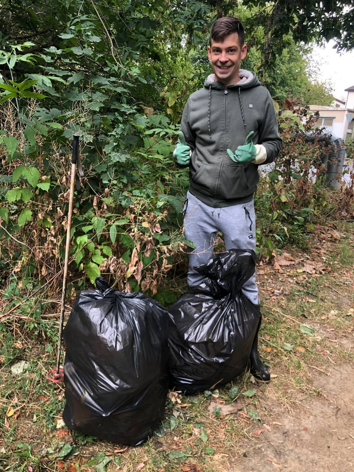 Today collected 30kg of rubbish. Total is 1518kg.Your Cleaning Gay. 9GAG