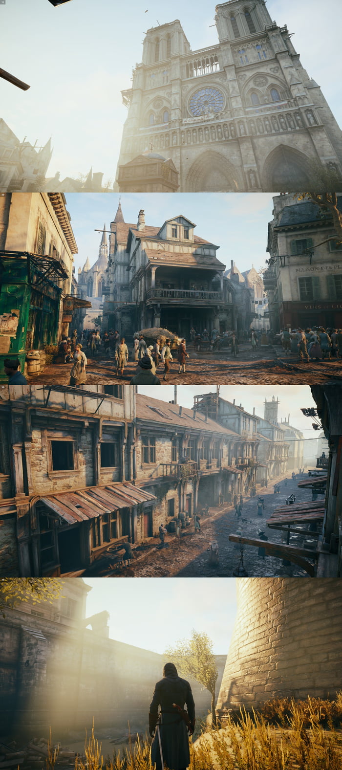 AC Unity still looking incredible after all these years 9GAG