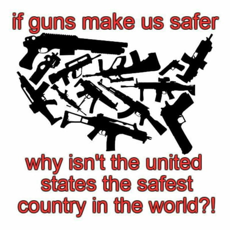 If guns make us safer . . .