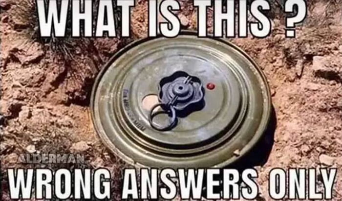 Wrong answers only please