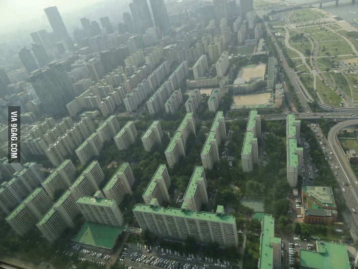 Copy Paste Of Houses In South Korea 9GAG