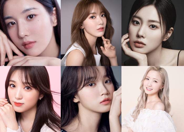 Photo : 210802 Eunbi, Sakura, Hyewon, Nako, Chaewon, And Hitomi Updated Profile 2021