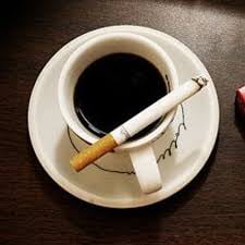 french breakfast cigarette coffee Doing the scene Everybody's uploading national breakfast, here's