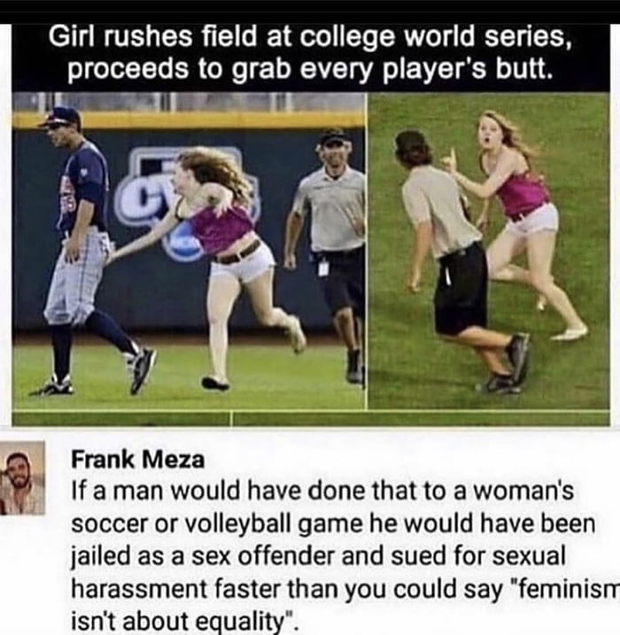 Thoughts? I might have felt “what’s good for the goose is good for the gander.” Am I right?