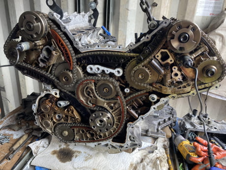 audi v8 timing chain