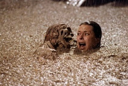 Skeleton In Pool In 'Poltergeist' (1982), the skeletons used in the pool scene were ...