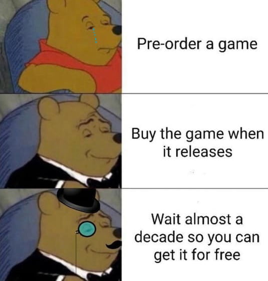 Join the order, never pre-order!