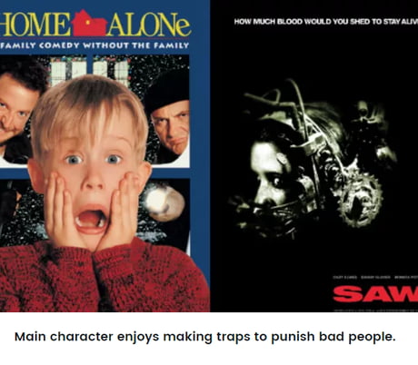 Let S Play A Game Describe Two Unrelated Movies With Only One Sentence 9gag