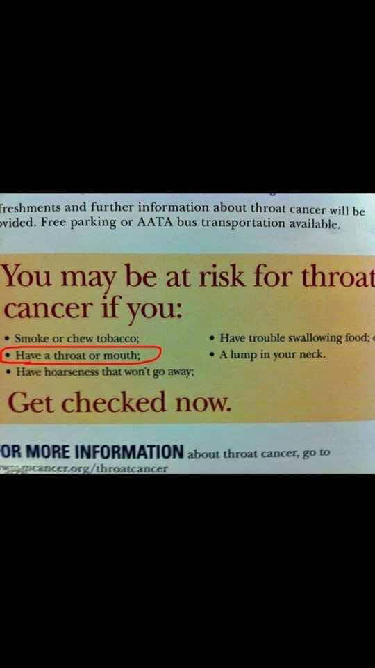 Well thank god I have neither