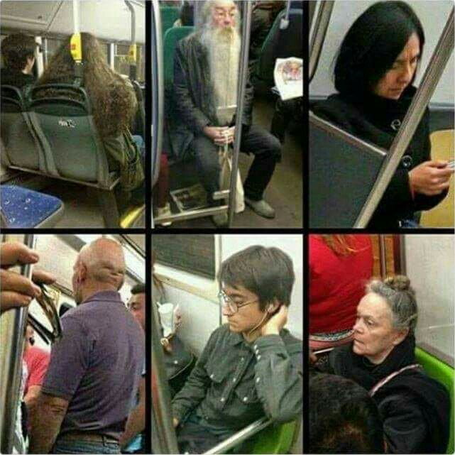 Harry Potter and mystery of Subway