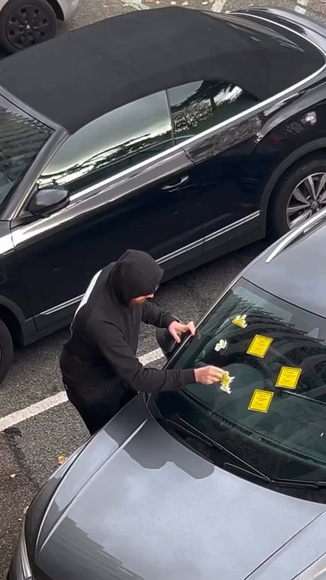 Parking like a wanker