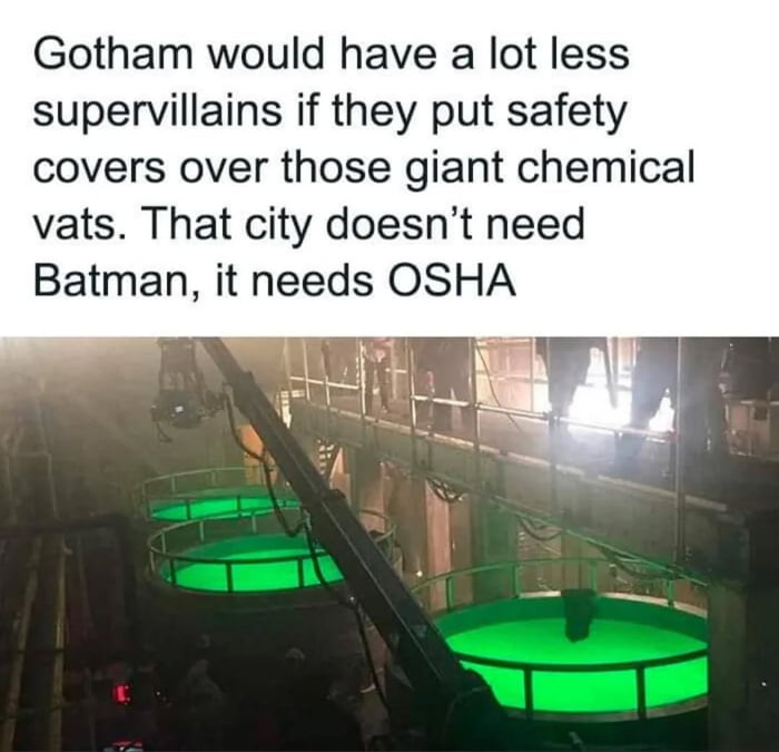 Gotham needs less caped crusaders and more safety inspectors