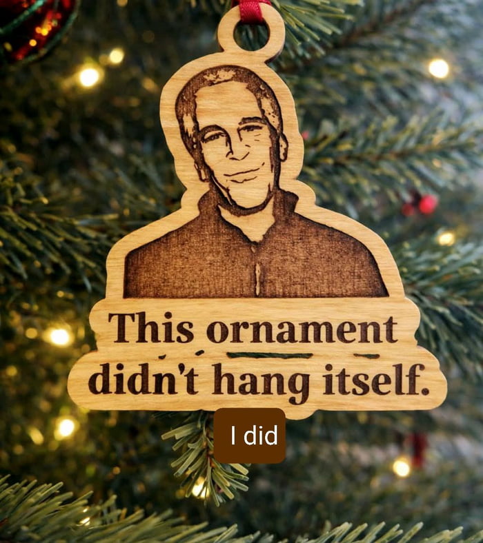 For real Christmas tree ornamen