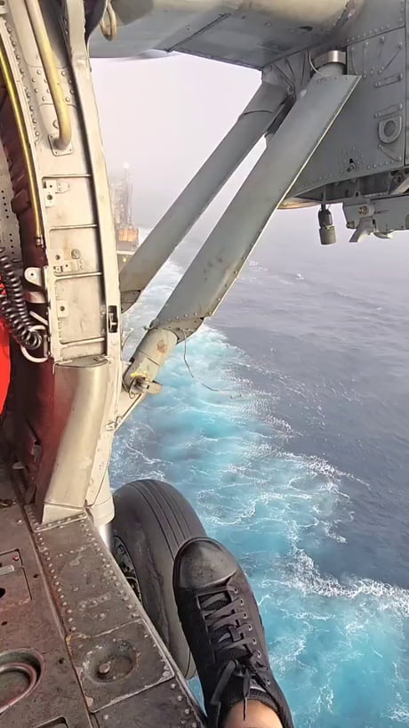 Supplying an aircraft carrier