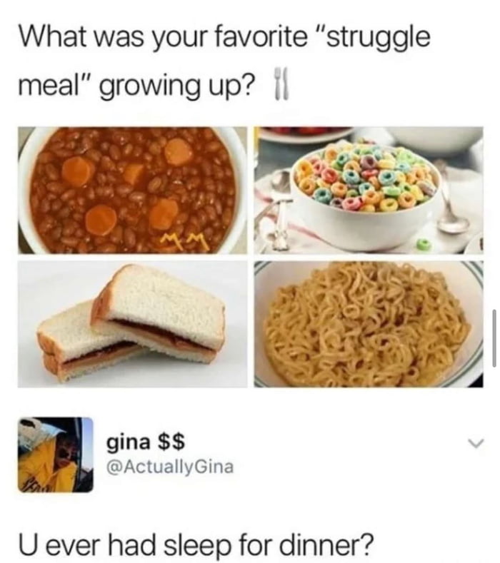 Sleep for dinner hits different