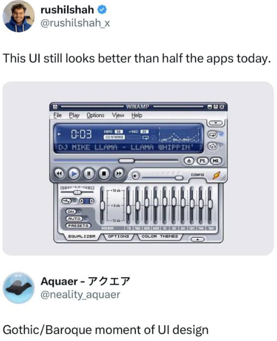 Remember when apps had personality