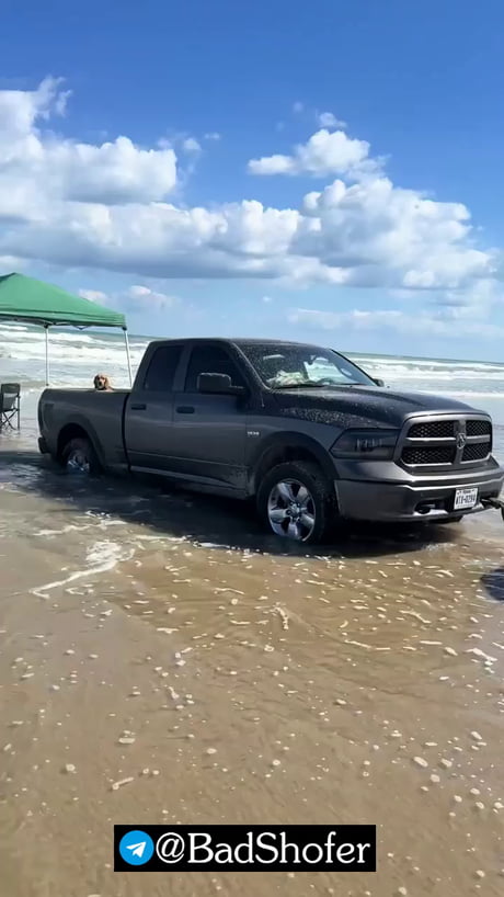 On the beach