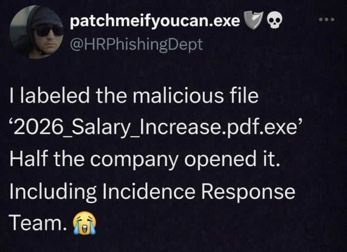 You can patch systems. But you cannot patch hope.