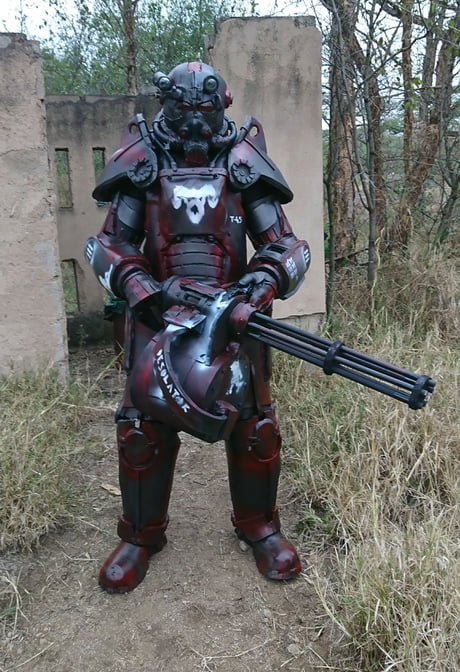 For Those Of You That Might Remember This I Finally Finished The Suit I Was Working On T 45 Outcast Mod Armour From Fallout 4 Not Perfect But I M Happy With It