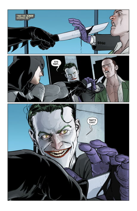 Joker saved Batman from killing Riddler - 9GAG