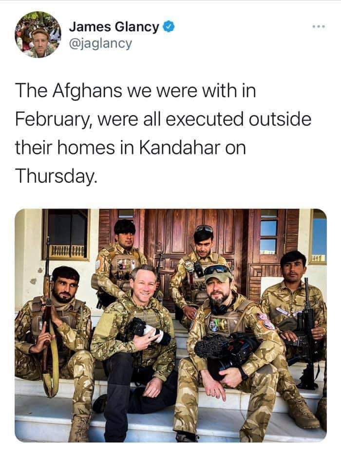 Not all Afghans are goat rapists. RIP to the ones that tried to fight the Taliban...