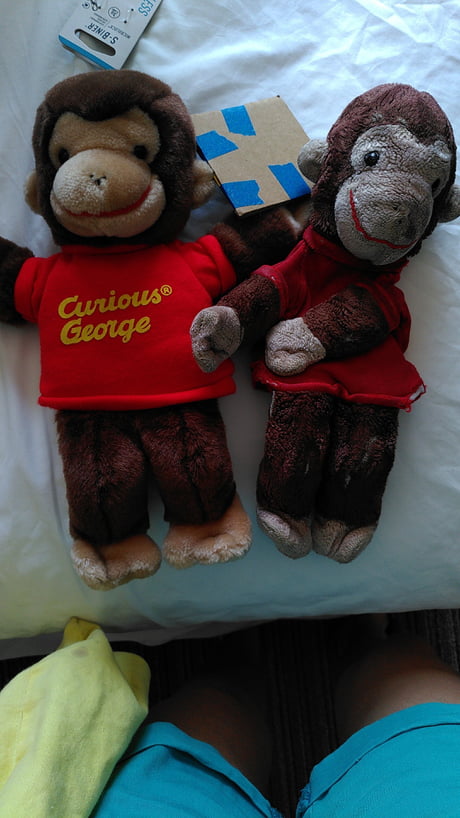 Curious george hot sale hand puppet