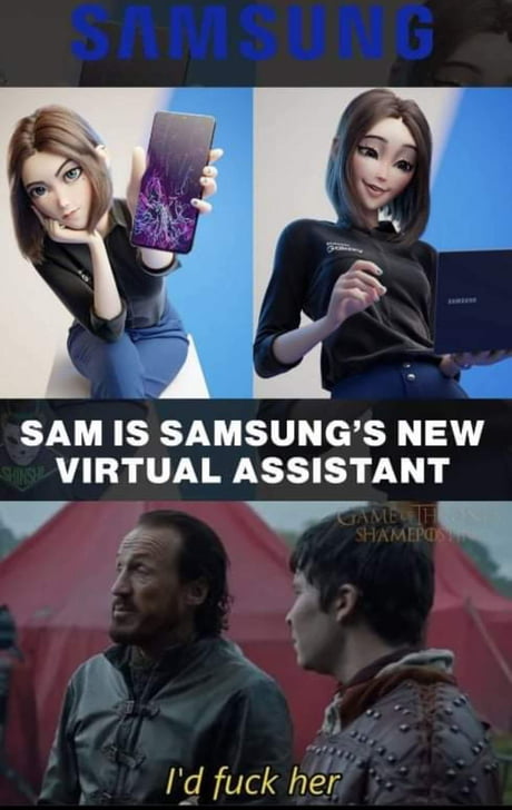 meme samsung virtual assistant sam nsfw