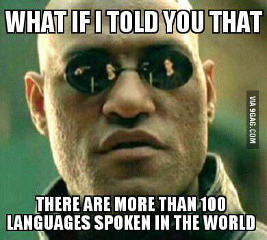 A Reply To Why Can T Everyone Speak English 9gag