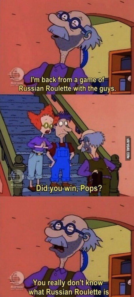 Russian roulette  Cartoon Movement