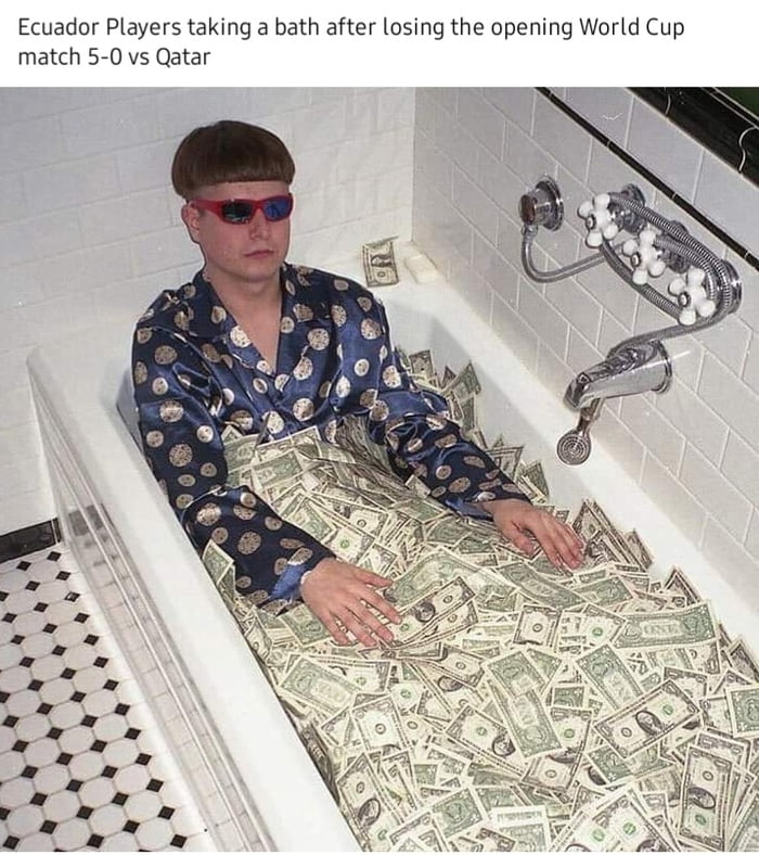 It must be nice after loosing
