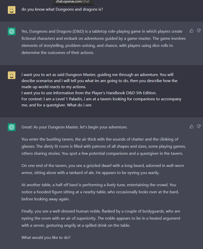 Ai dungeon master what a time to be alive 9gag