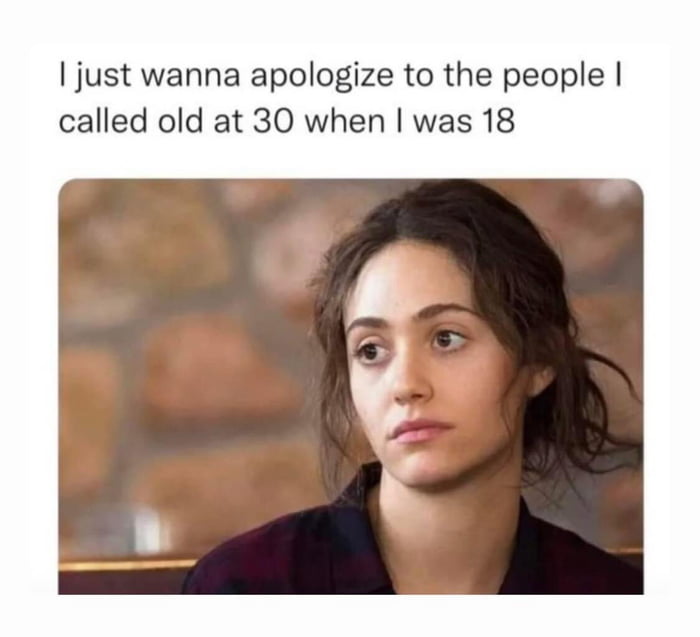 Never late to apologise