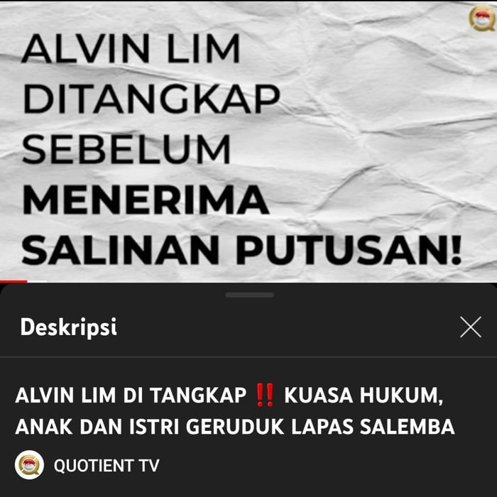 Alvin Lim Ditangkap Karena Kasus Pemalsuan Dokumen Pengacara Yosep Juga Ditangkap Karena