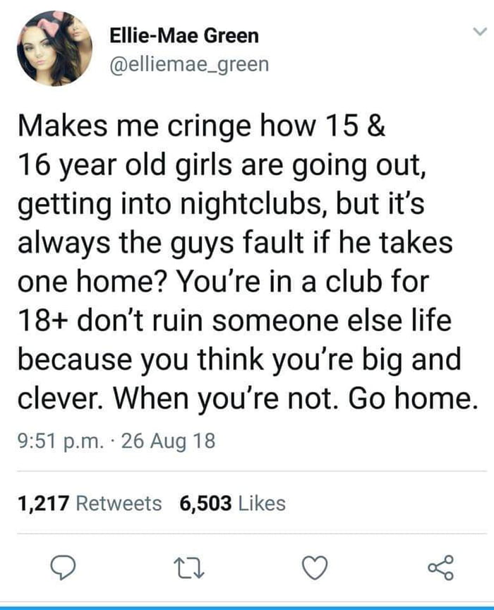 She is so right.... I would send the 16 yo wh**es in jail for teasing