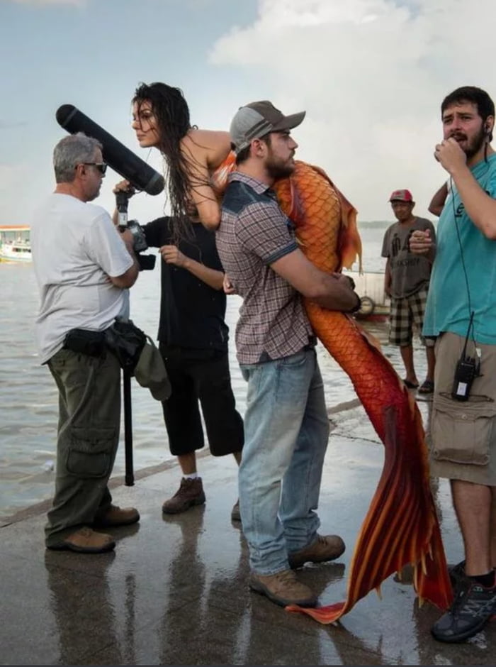 ...being legs for a mermaid