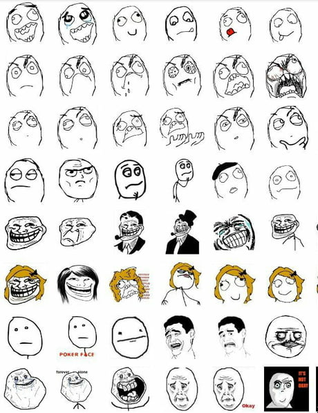 Memes faces - 9GAG