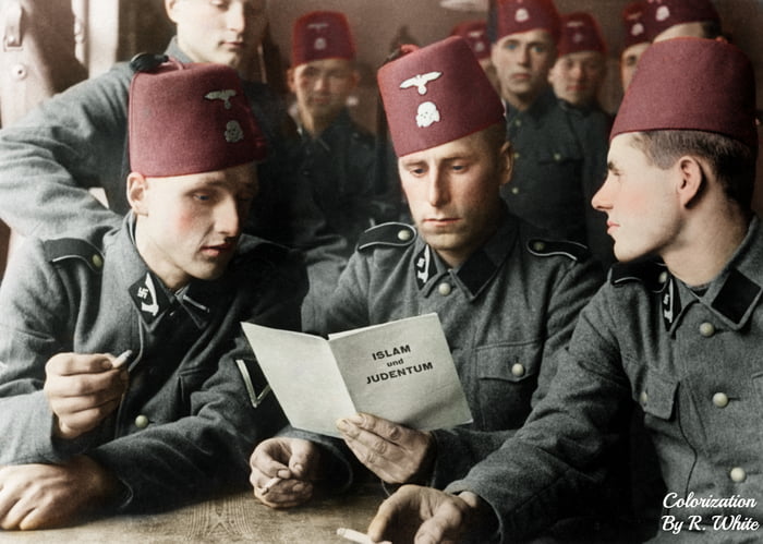 Muslim Soldiers Of The 13th Waffen SS Mountain Division Of Handschar ...