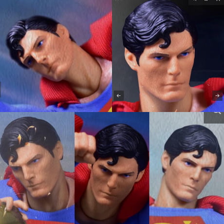 Mezco Superman face sculpt looks really good!! Looks just like him. - 9GAG