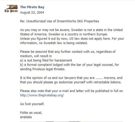 Pirate bay. org