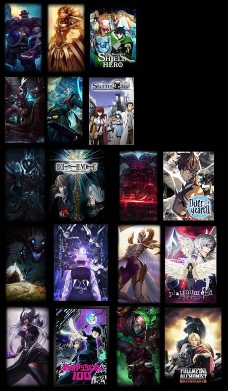 What anime you should watch based on your league main (volume 1) :  r/LeagueOfMemes