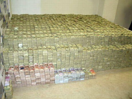 In 2007 Mexican authorities found $206 million in drug cash in a Mexico City house