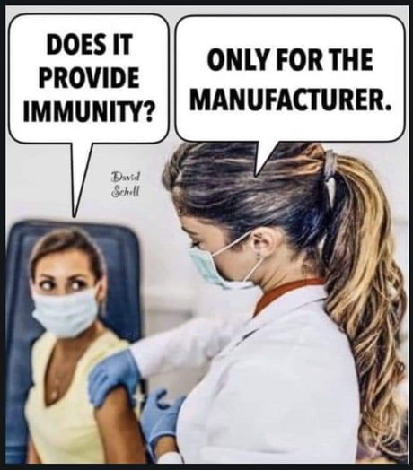 Still laughing at the vaxxed