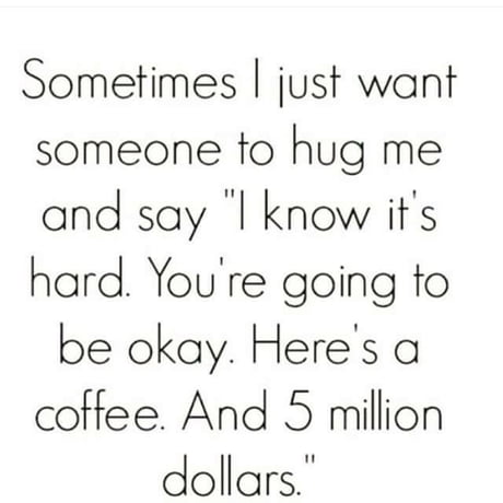 All I want...
