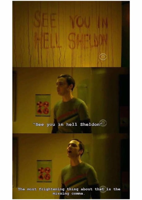 When You Try To Scare A Grammar Nazi But You Forget To Put The Comma In There 9gag