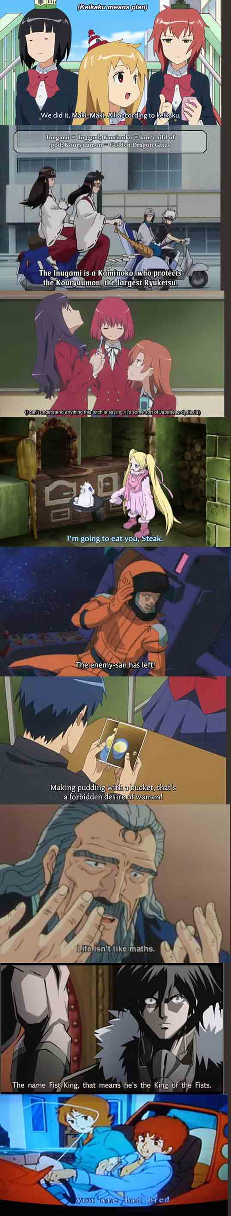 Anime Funny Subs #3 - 9GAG Anime Funny Subs #3 - 9GAG