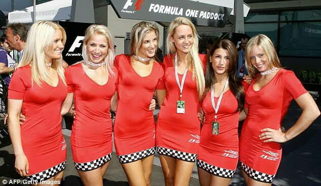 A moment of silence as Grid Girls get banned from Formula 1 because they're "sexist"