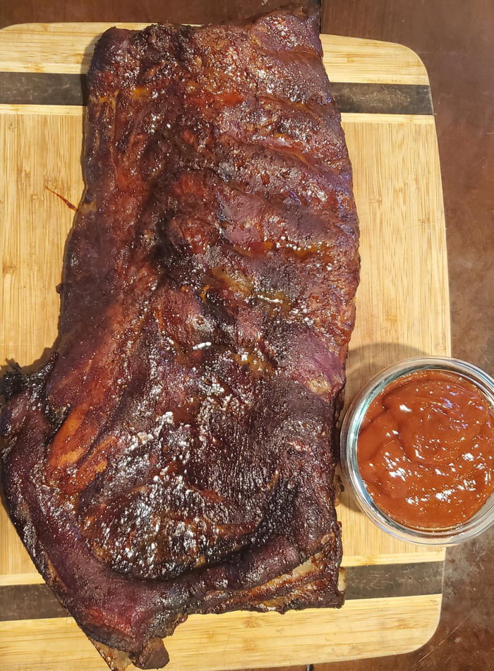 Hickory smoked ribs and BBQ sauce - 9GAG